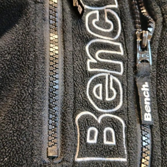 Boys Bench Black Fleece Zippered Jacket Size 5-6 YRS - Picture 13 of 13